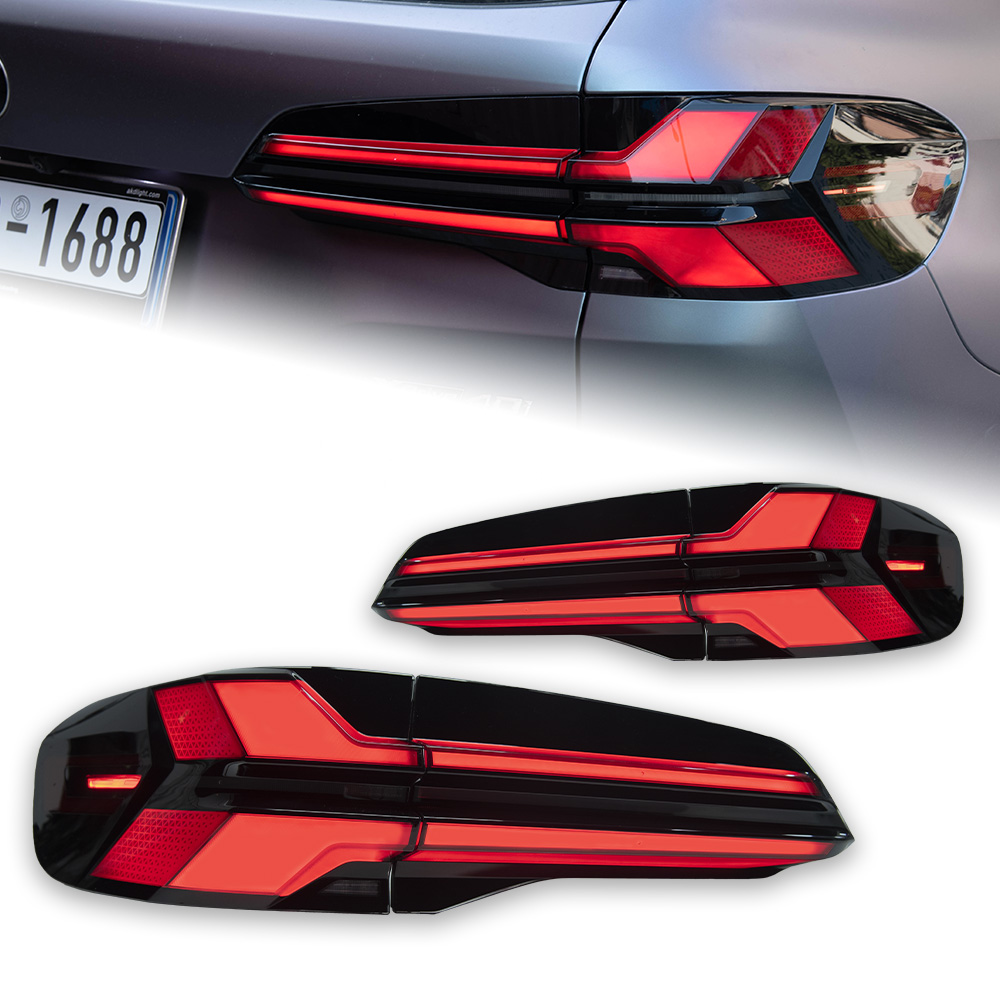 Luces Traseras LED AKD para BMW X5 G05 2018-2023, Lámpara Trasera LED G05 F95, DRL, Señal de Giro, Luz de Reversa, Accesorios Automotrices