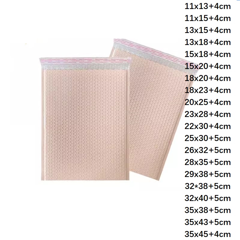 Bolsas de burbujas grandes y pequeñas de Color claro para embalaje de sobres, bolsas de correo, sobres de burbujas para pequeñas empresas, embalaje de envío, 11x13