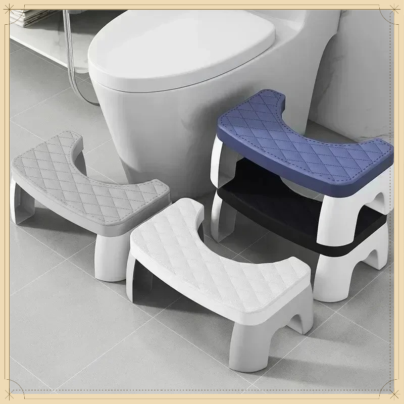 Assento de Banheiro Portátil Impermeável para Agachamento, Apoio para os Pés para Adultos, Crianças, Gestantes e Idosos - Auxiliar para Agachamento no Banheiro