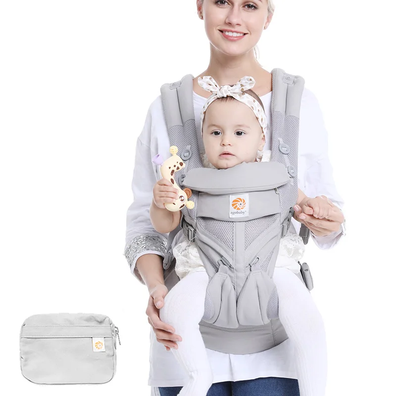 Egobaby 360 Omni Porta-bebês de algodão respirável ergonômico mochilas titular ombro cinto estilingue suspensórios