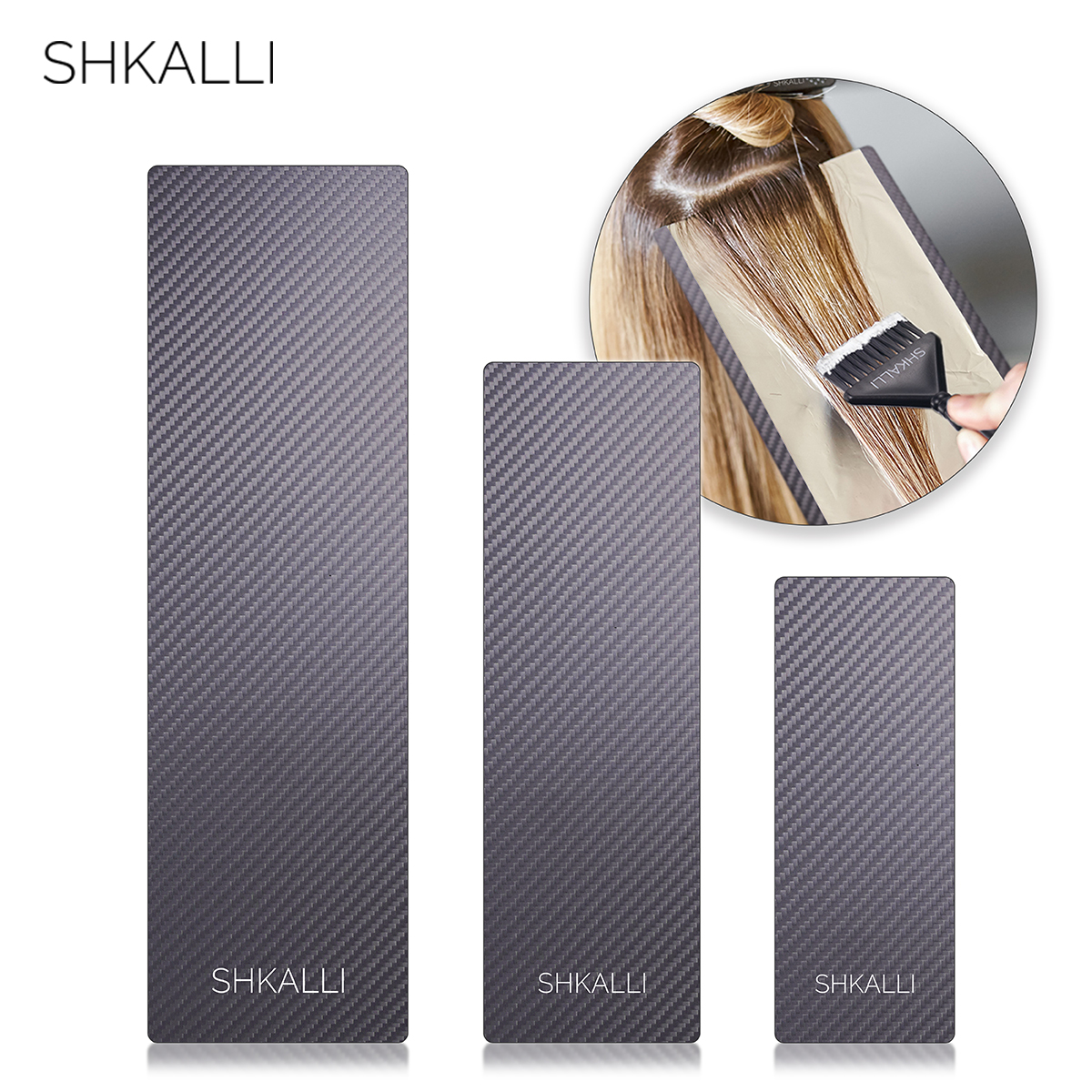 Professioneel Balayage Board van koolstofvezel voor Kapper Kapper Ontwerp Styling Tools Accessoires en haarkleuring Verven Board