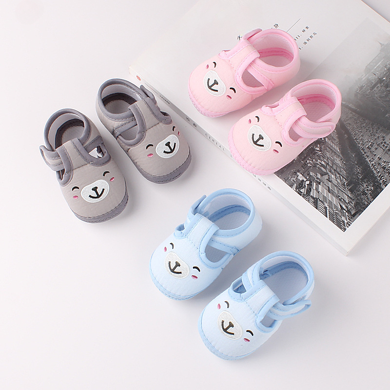 Sapatos de bebê recém-nascido dos desenhos animados crianças primeiros caminhantes sola macia menino sapatos da criança dos desenhos animados-sapatos primavera outono bebê meninas meninos-sapatos