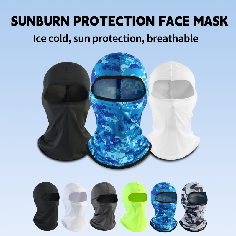 Capucha de pasamontañas para exteriores, Bandana impermeable para motocicleta, pulgadas, sombrero de caza para ciclismo, protección UV, secado rápido para ciclismo