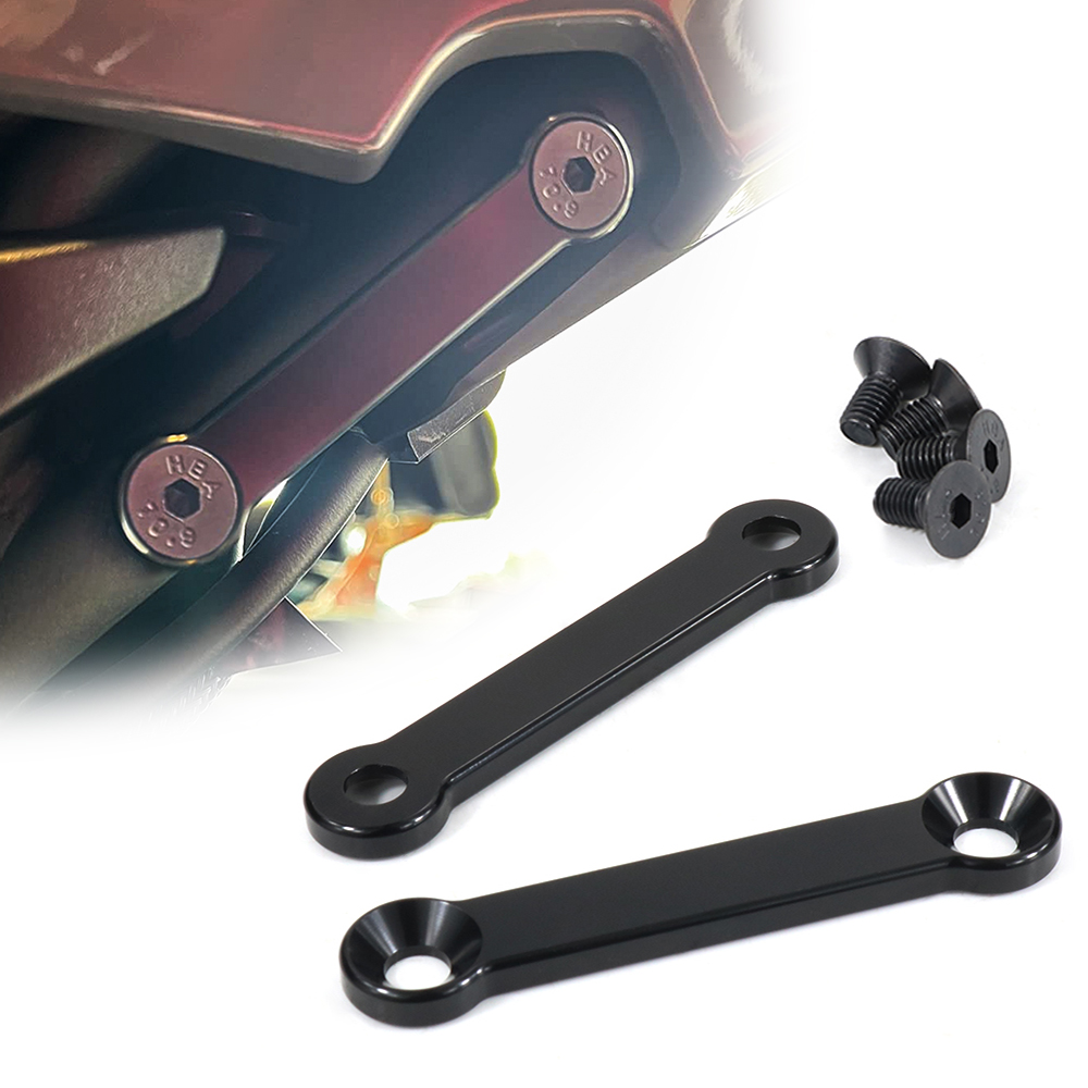 Achterpassagiersvoetsteunen afdekplaten voor KAWASAKI Ninja 400/ABS Z400 ABS Ninja 250 Z250 Z500 Ninja 500 CNC