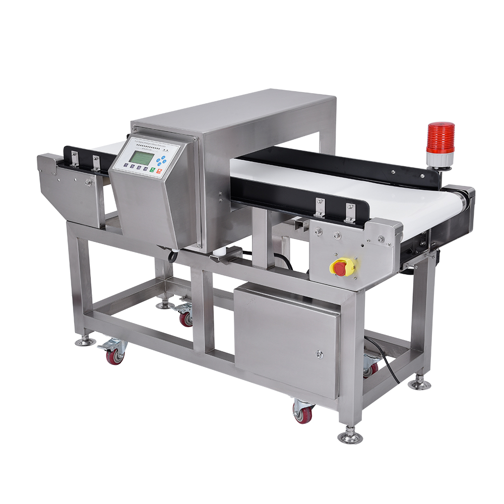 Convey belt metal detector Food MetalDdetector High Accuracy Belt Conveyor For Food Industry Production Process To Detect Metals