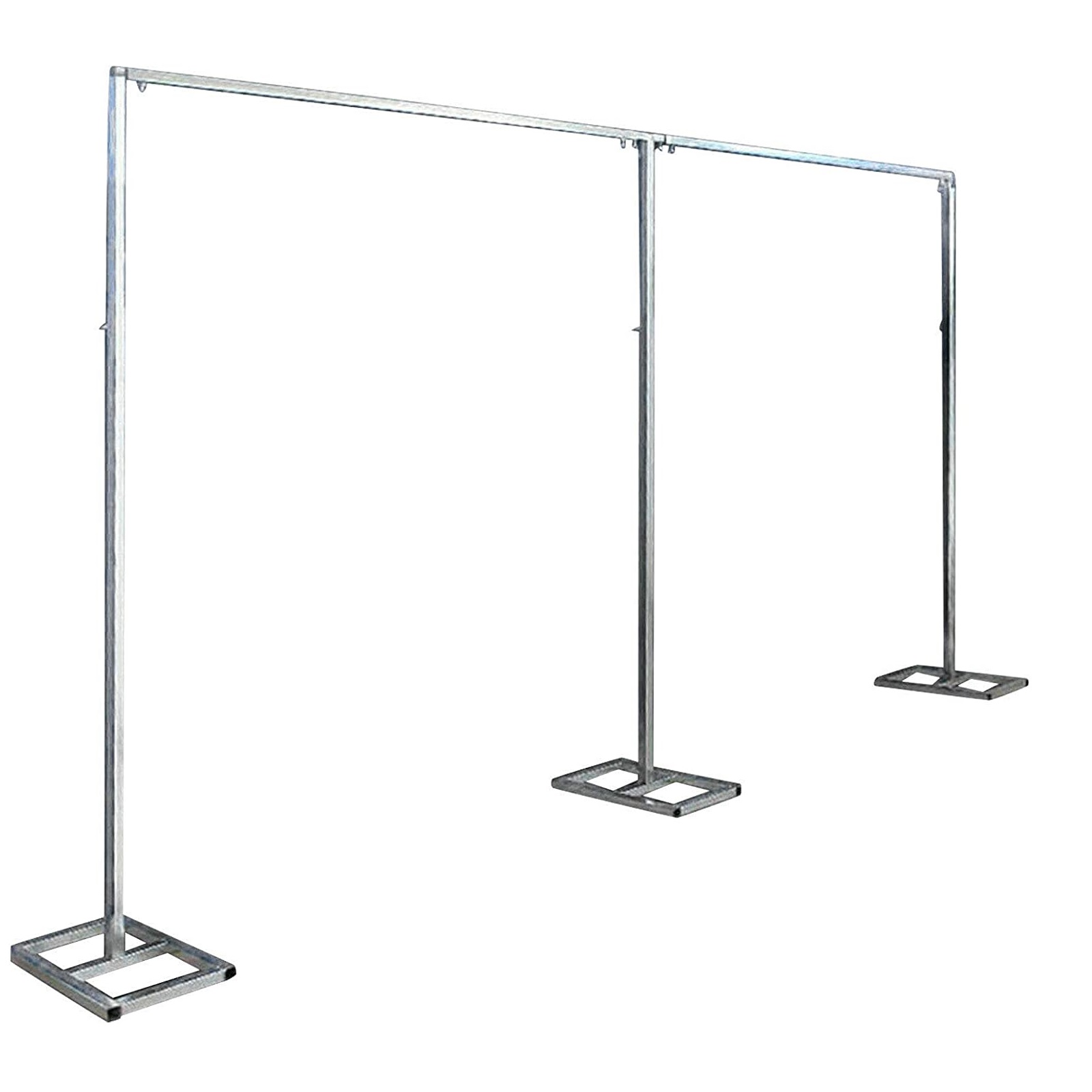 Soporte de arco de boda de Metal de 3x6m/10x20 pies, marco de cortina de fondo de fotografía resistente, estante de decoración de flores para globos, soporte para plantas