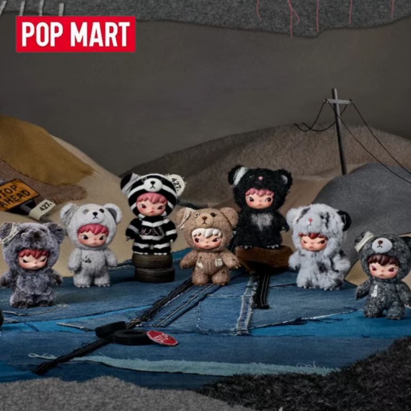 POP MART Hirono Road Journal Series, плюшевая кукла, кулон, слепая коробка, игрушки, каваи, аниме, экшн-фигурка, сюрприз, загадочная сумка, игрушка