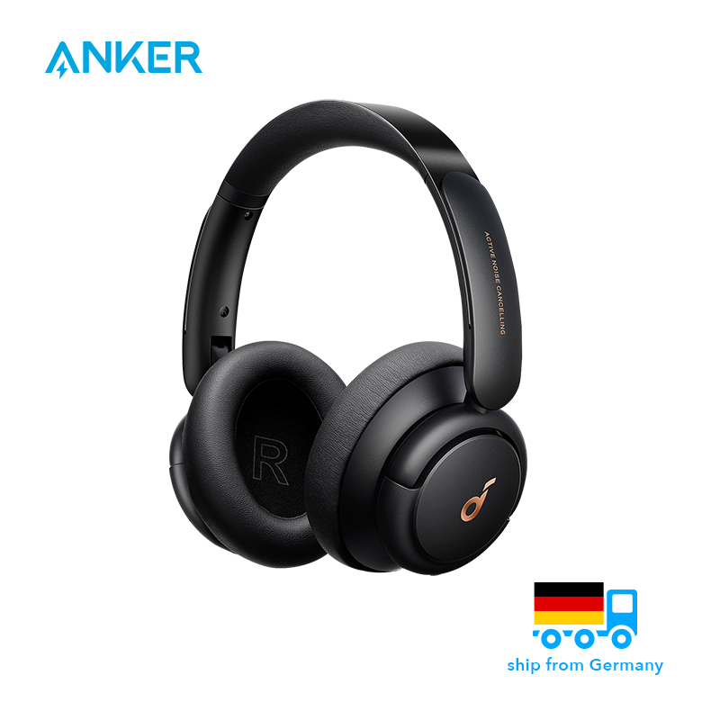 Soundcore Life Q30 Kopfhörer mit Hybrid-ANC, Bluetooth, Over-Ear Design, kabellos, Hi-Res Audio