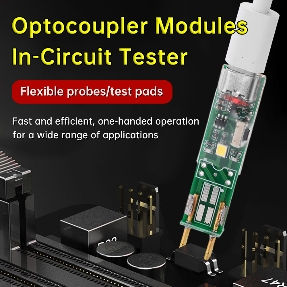 Probador de optoacoplador, placa de prueba de optoacoplador de reparación electrónica, placa de prueba en línea de optoacoplador de cuatro pines, generación 3,0/4,0/5,0/6,0