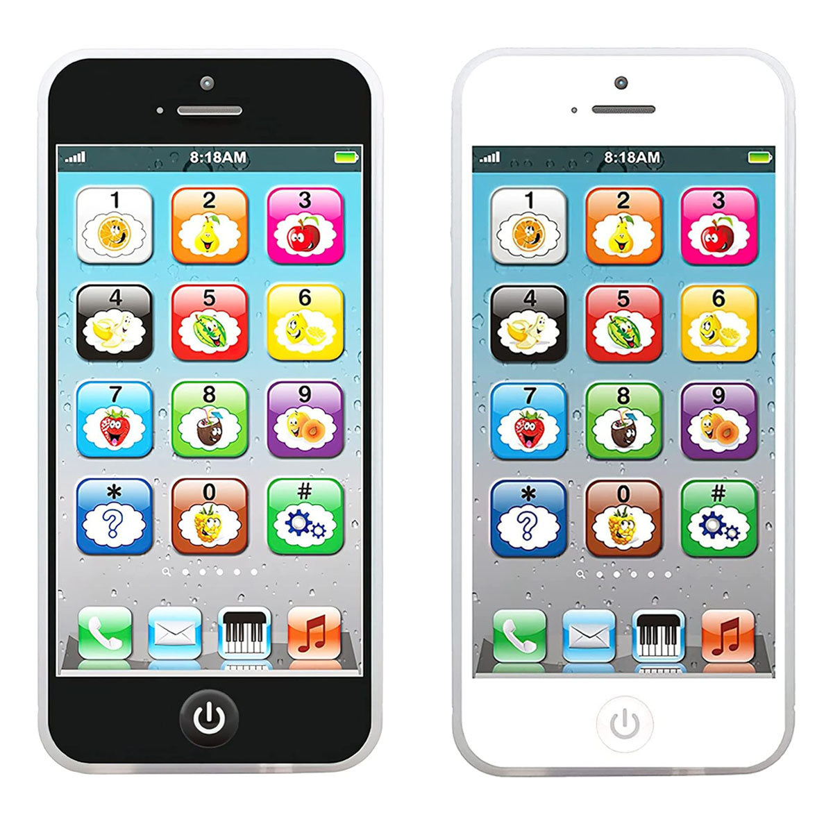 Crianças simulação telefone bebê musical cedo brinquedos educativos inglês aprendizagem celular com som leve brinquedo vocal móvel crianças