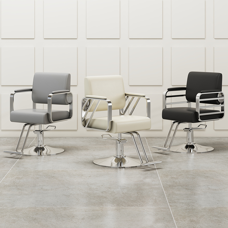 Luxe Design Kappersstoel Moderne Eenvoudige Kapsalon Apparatuur Stoel Schoonheid Sillas Drehstuhl Friseurstuhl Salonmeubilair ﻿