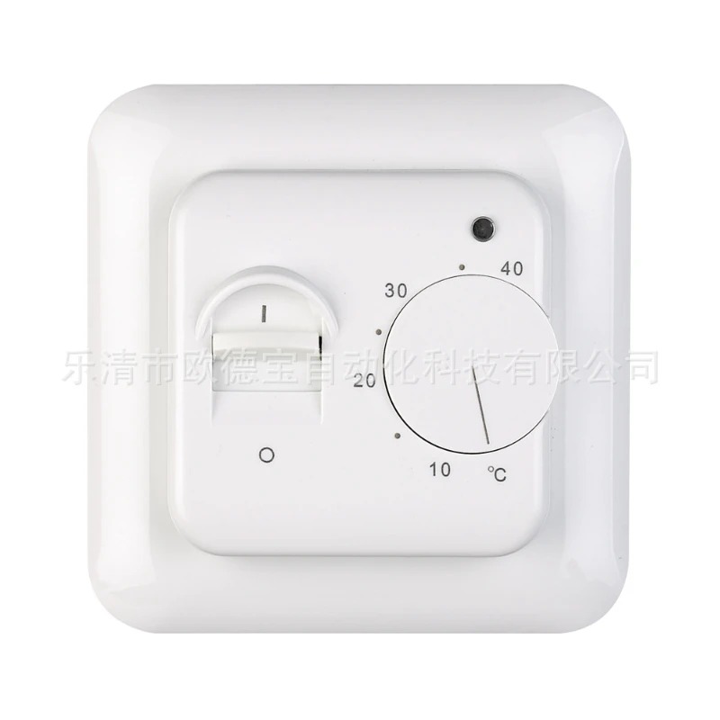 Termostato eléctrico para sala de calefacción de suelo, Cable de suelo cálido Manual, termostato de uso, instrumento controlador de temperatura de 220V y 16A