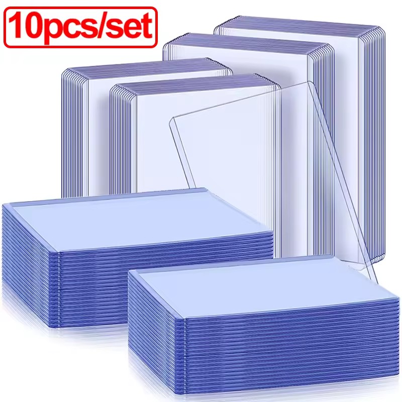 35PT Top Clear Loader Schutzhüllen für Sammelkarten, Hartplastik-Kartenhüllen für Baseballkarten und Sportkarten