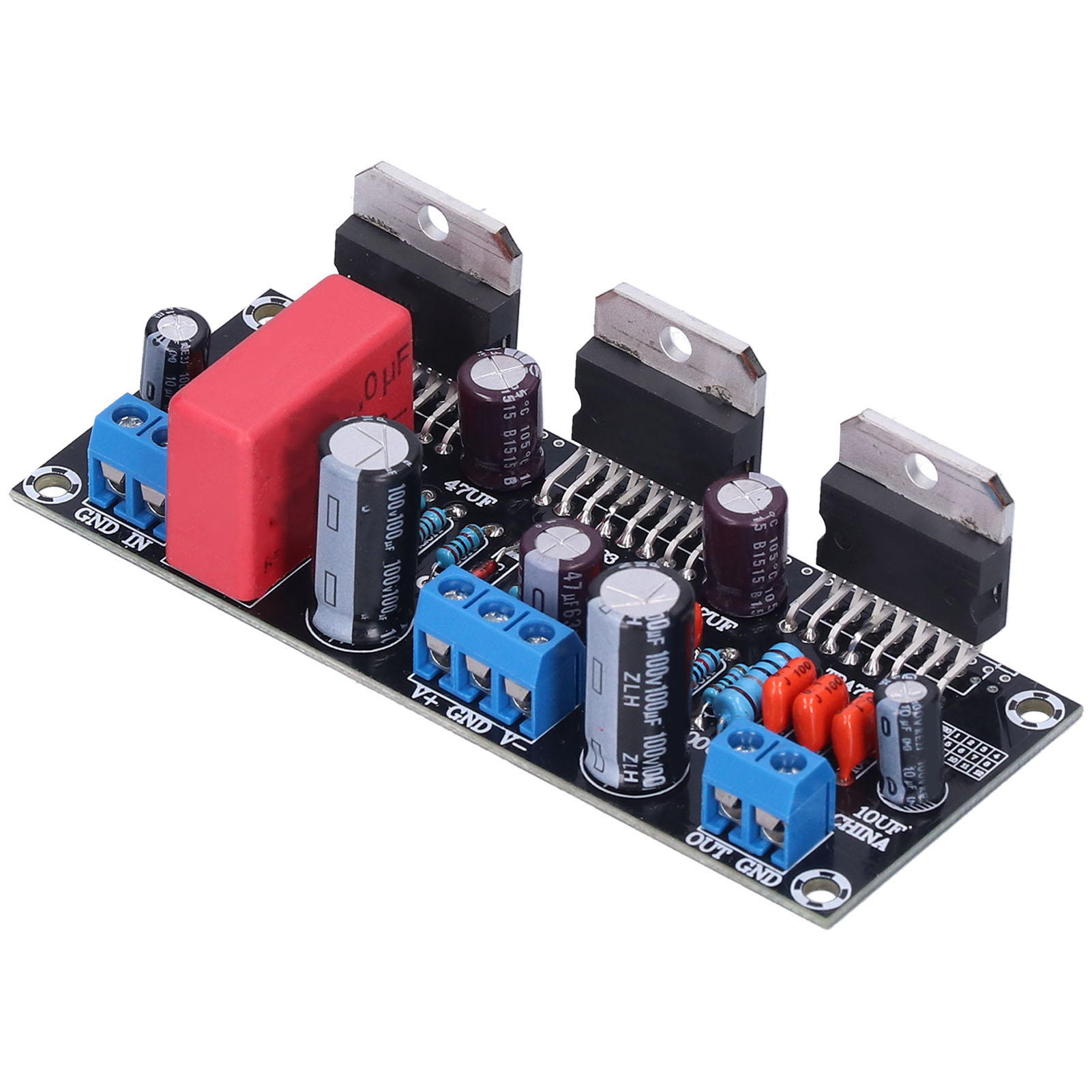 Versterker Board 3 Parallelle Versterker Board Mono Ontvanger Eindversterking Module 255 W TDA7293 Module