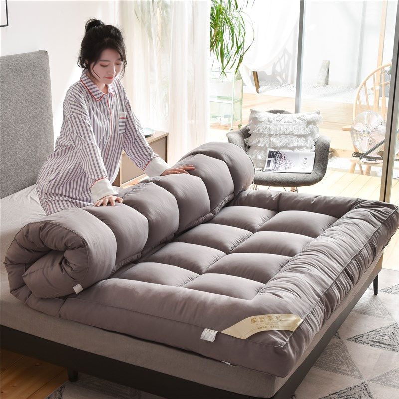 Studentenslaapzaal opvouwbare dikke bedmatras Japanse Futon Matras Oprollen Vloer Tatami Mat Volwassen Zacht Ademend Slapen Pa