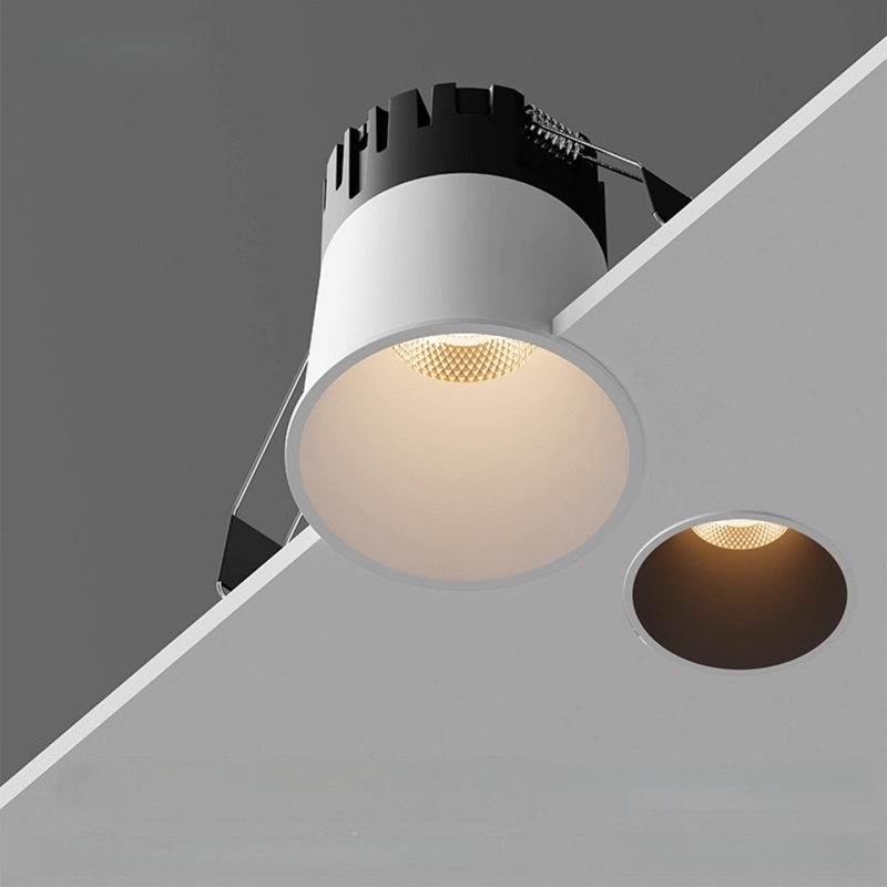 LED Downlight 3W 5W 7W 10W 12W 15W 18W Anti-glare LED COB Spotlight AC110V 220V For Indoor lighting Ceiling lamp