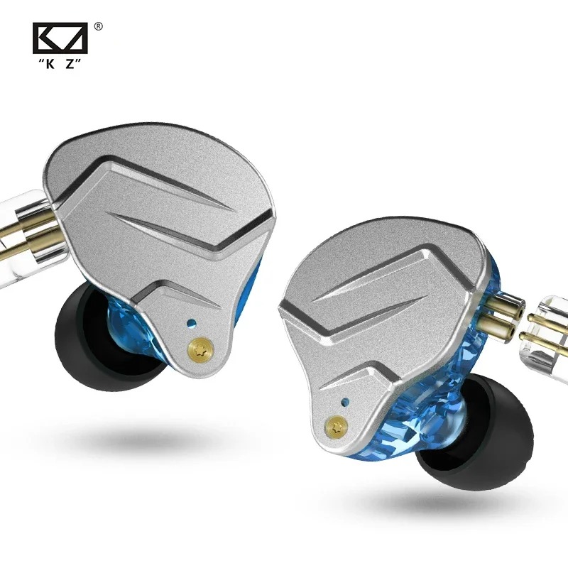 KZ ZSN PRO 1BA 1DD гибридные наушники-вкладыши HIFI металлические басовые наушники спортивная музыкальная гарнитура сменная