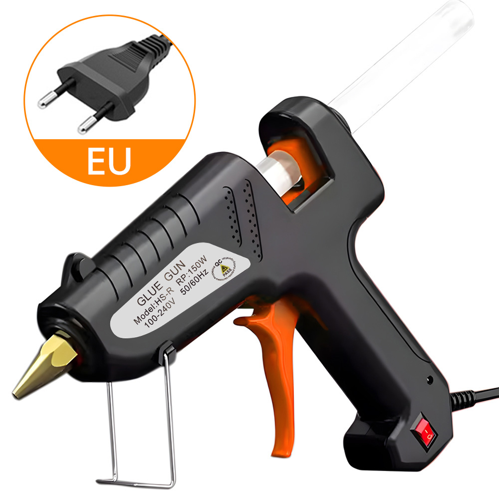 Pistola de Cola Quente 150W 220V para Bastões de Cola de 11mm, Grau Industrial, Eletrotérmica, Mini Pistola de Cola Quente Doméstica, Ferramentas de Reparo DIY