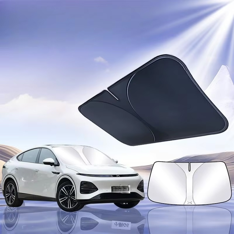 Pour Xpeng G6 G9 X9 P7 pare-brise de voiture pare-soleil blocs réflecteur de rayons UV Auto fenêtre visière bouclier couverture pliable Parasol 1 pièce