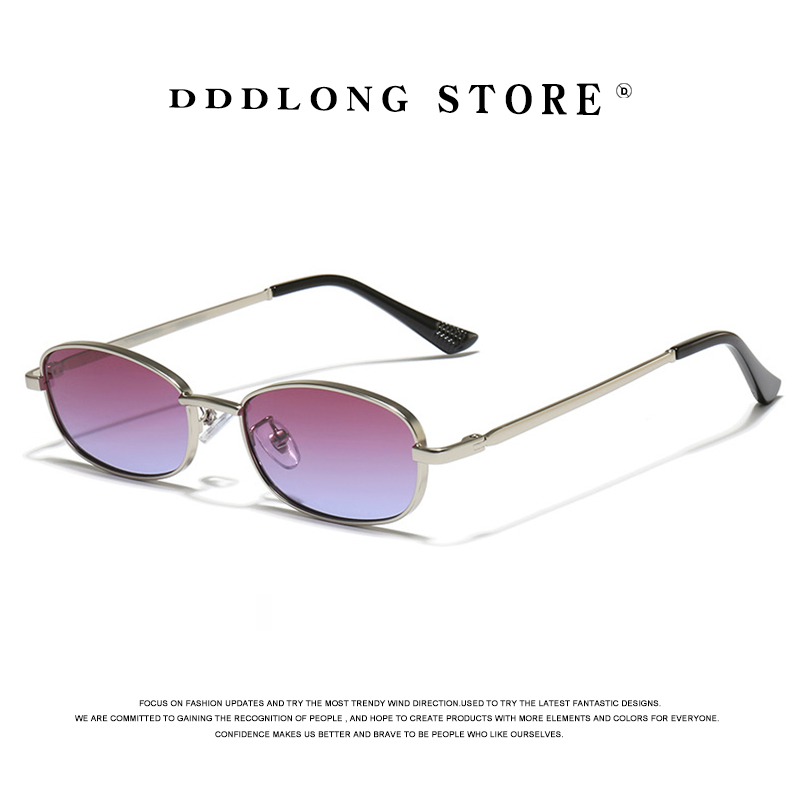 DDDLONG – lunettes de soleil rondes rétro pour femmes et hommes, petites lunettes de soleil classiques Vintage Punk, pour l'extérieur, D716