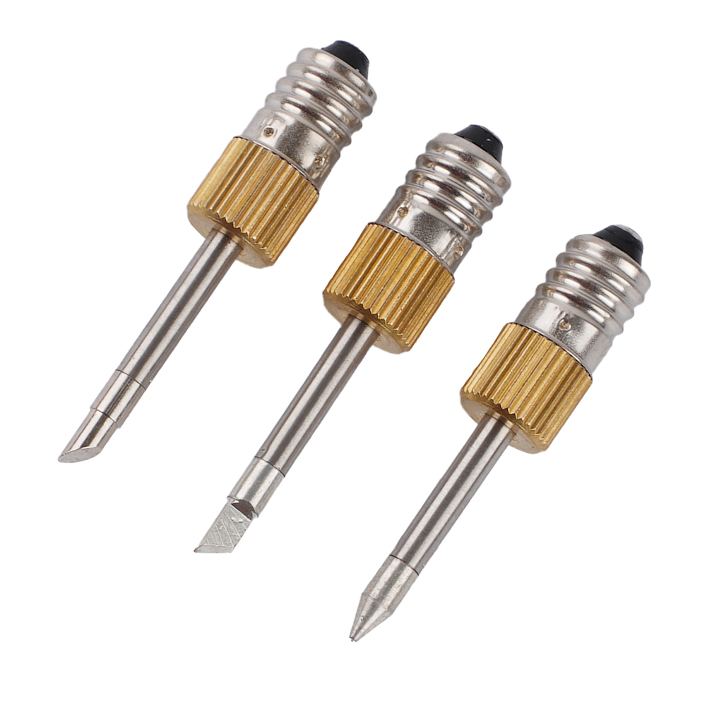 50 MM/1.97'' Soldering Iron Tips With E10 Interface Welding Tips B C K Type Welding Head Soldering Tip