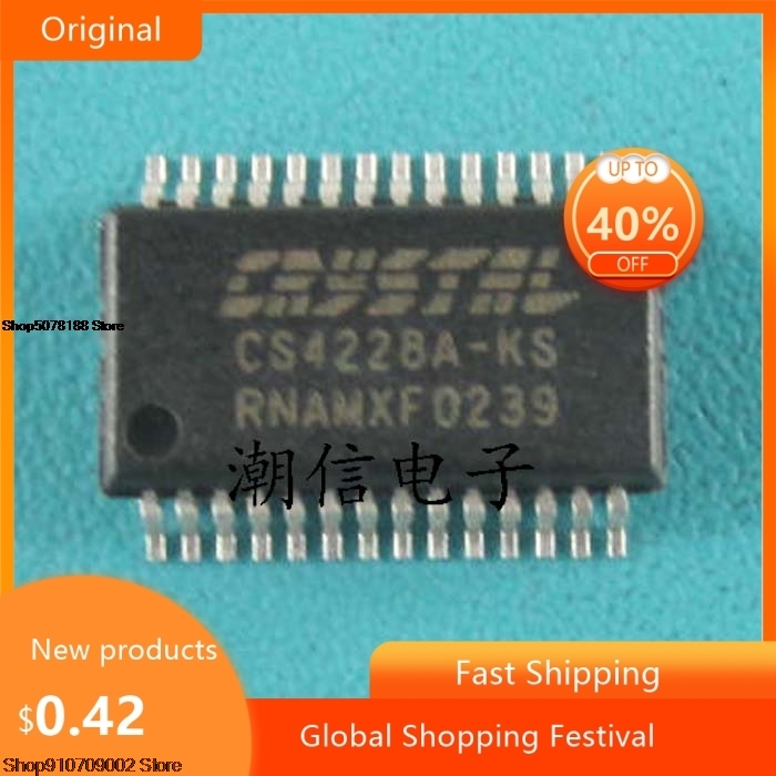 Puce de codec de son surround CS4228A-KS originale