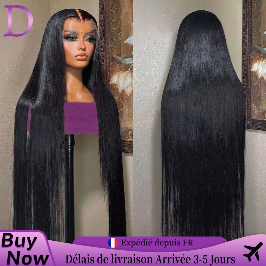 13x6 Straight Hd Lace Frontal Wig 5x5 4x4 Lace Closure Glueless Human Hair Wig 13x4 Straight Lace Front Human Hair Wig For Women