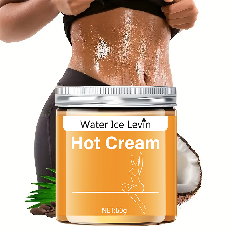 Crème de massage pour tout le corps et la musculation, compresse chaude pour resserrer les muscles abdominaux
