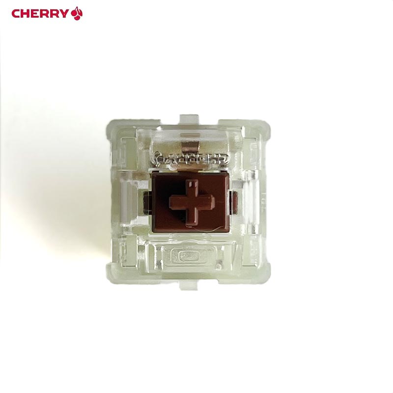 Originele Cherry MX Bruin RGB Schakelaar 5Pin Tactile SMD Mechanische Toetsenbord Hoge precisie Schakelaar 45gf Goud Crosspoint MX1A-G1NB