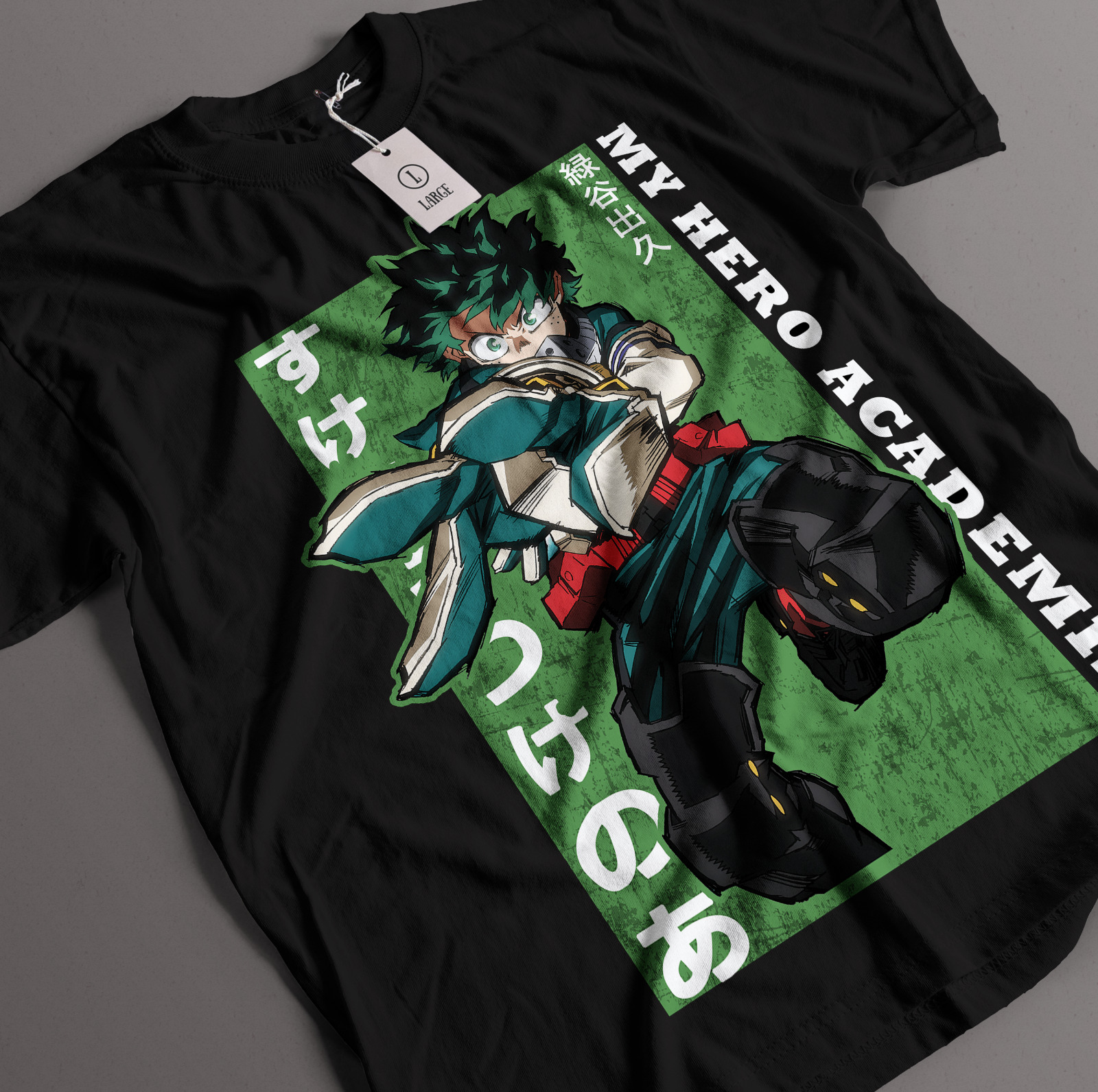 Chemise Deku All Might Boku No Hero Academia T-Shirt Katsuki Midoriya Shoto Dabi