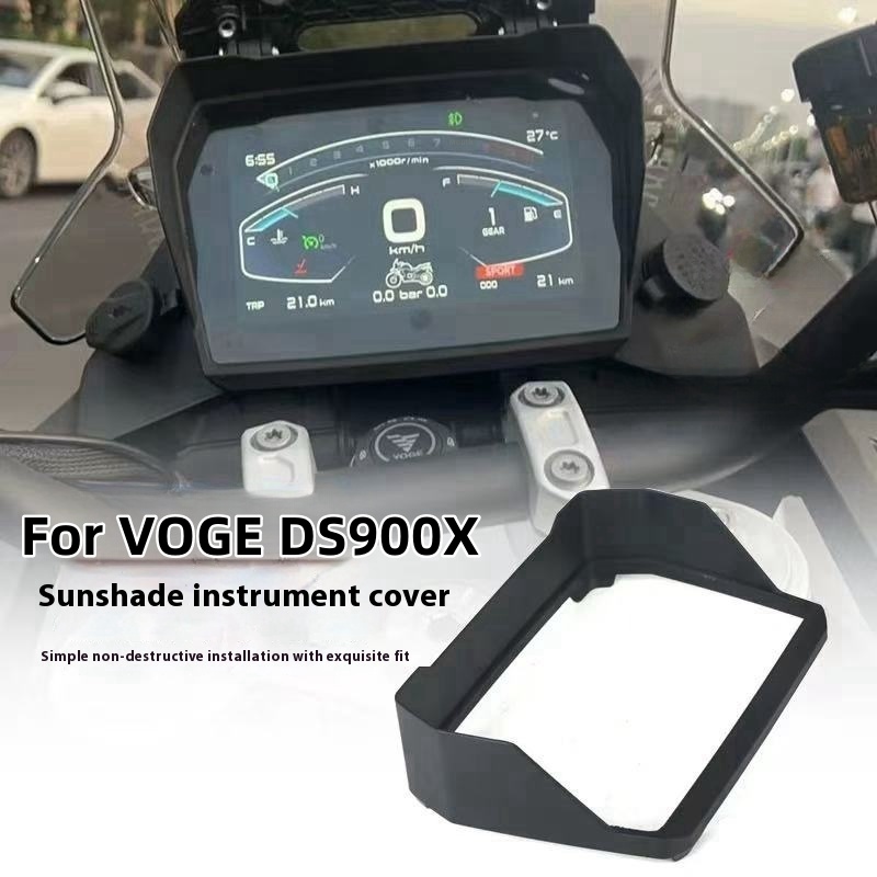 オートバイのサンバイザーカバー,ダッシュボードスクリーン,サンバイザー,保護,計器,アクセサリー,voge,ds900x,dsx,900 dsx