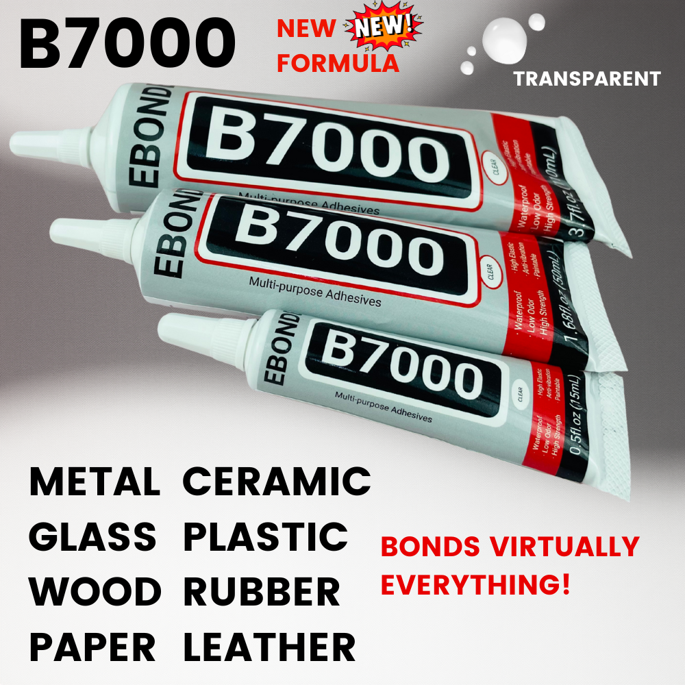 B7000 colle forte 15/50/110ML téléphone portable écran tactile adhésif B-7000 bricolage réparation diamant bijoux verre fournitures de bureau
