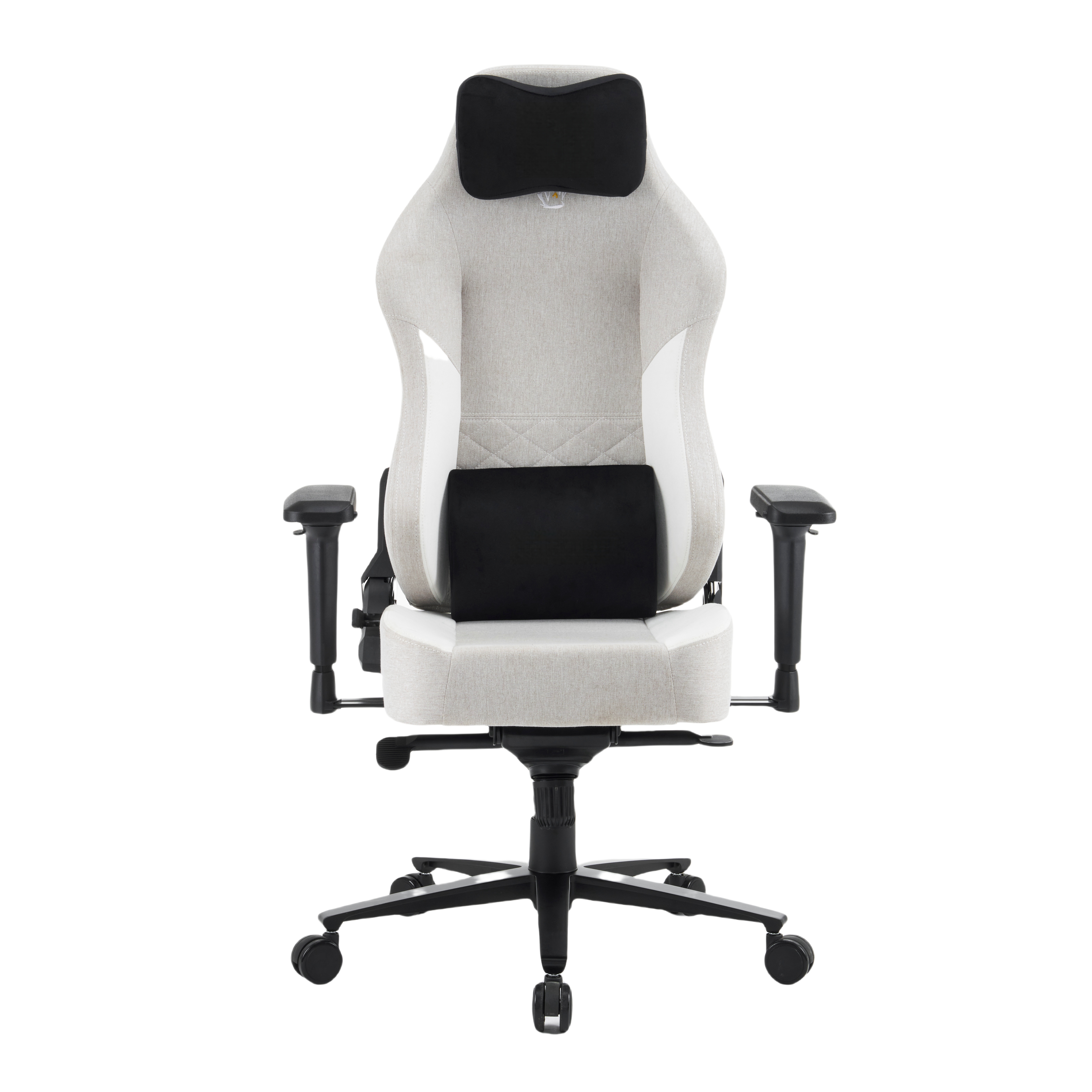 Silla de Juego con Marco de Acero de Alta Calidad, Reclinable, Reposabrazos Ajustables, Mecanismo de Inclinación y Giro de 360° °   Ruedas Giratorias