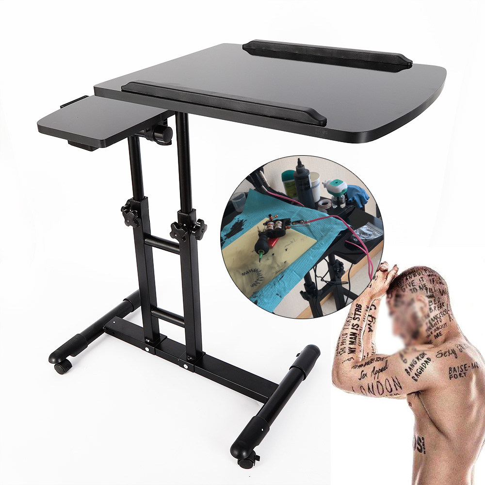 Verstelbare Tattoo Station Tafel Rollende Lade Tattoo Workstation Voor Tattoo Studio Schoonheidssalon Medische Winkel Salon Meubels
