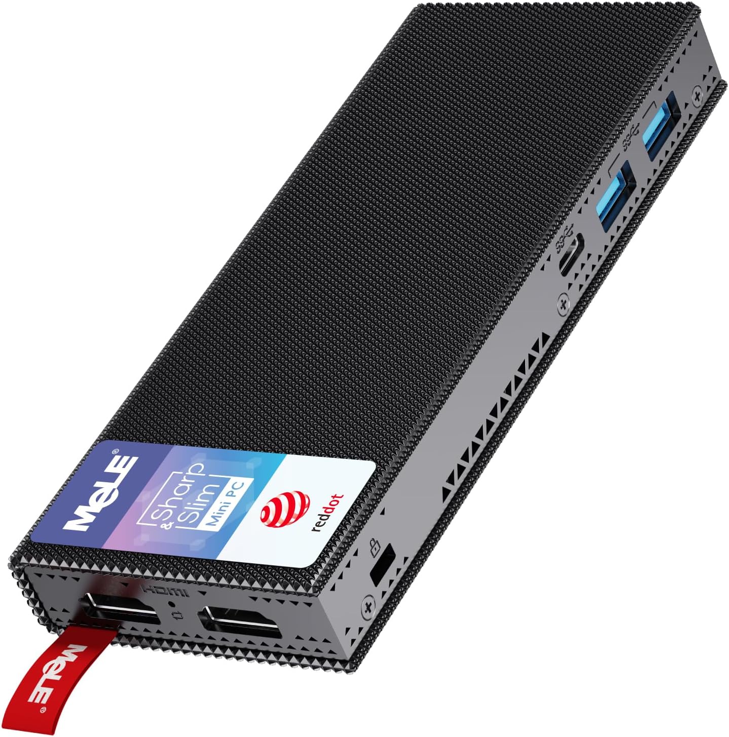 MeLE PCG02 Pro Fanless Mini PC Stick N5100 8GB/256GB, WiFi5 USB PD3.0, Micro Computer Desktop Dual HDMI, Gigabit Ethernet BT5.1