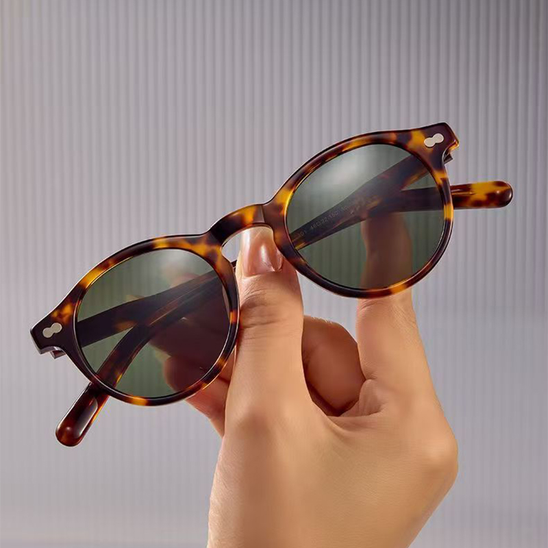 Lemtosh MILTZEN Sunglasses Man Woman Johnny Depp Polarized Sun Glasses Luxury Brand Vintage Acetate Frame Driver's Shade