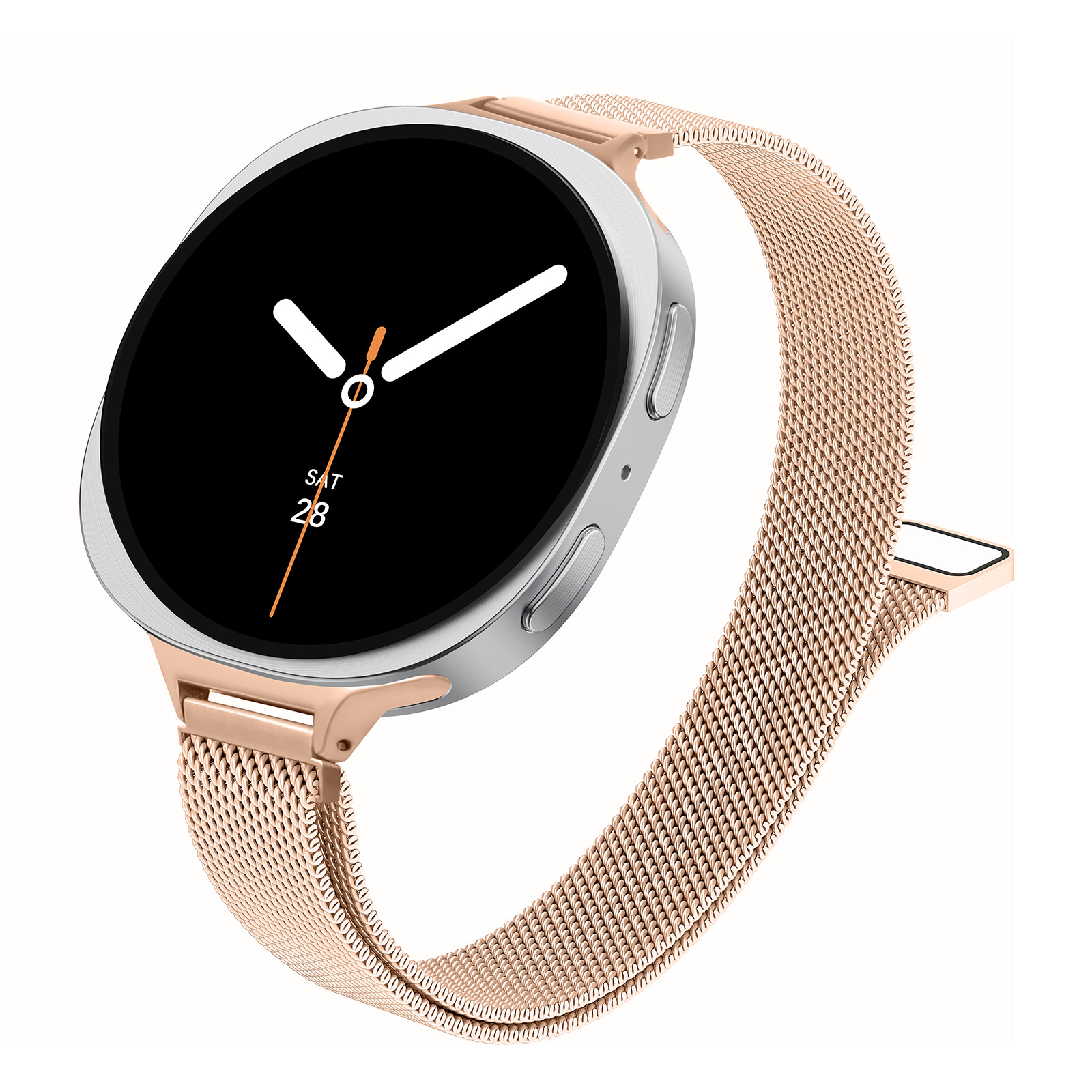 Slim Strap For Samsung Galaxy Watch 8 8 classic 46mm 44mm 40mm Milanese Magnetic Bracelet correa pulseira Galaxy Watch 8 band