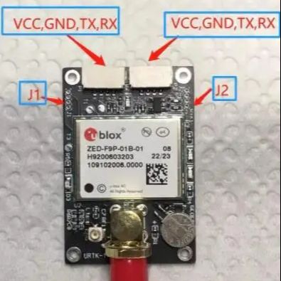 ZED-F9P-01B-01 Excellent GNSS board Works Serial I2C and SPI ESP32 controlling I2C and SPI UM980