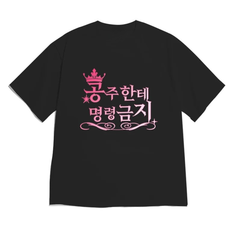 Y2k T-Shirt Korean Princess Quote Shirt für Damen, stilvolles und vielseitiges T-Shirt, koreanische Ästhetik, Neuheit, koreanisches Freizeit-Top
