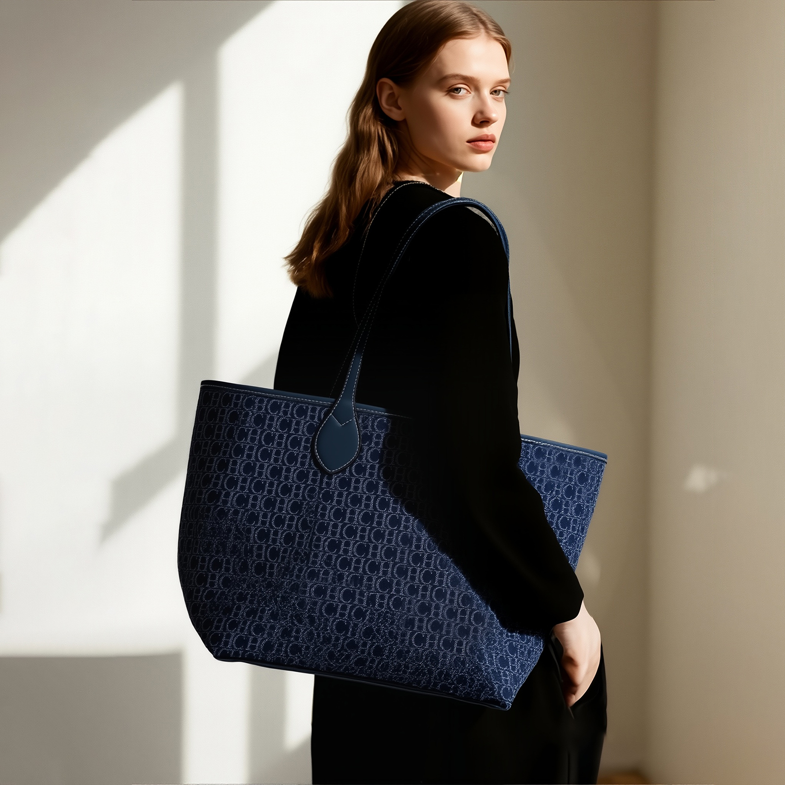 Mode Klassieke damestas met grote capaciteit Herfst/Winter Kantoor Dameshandtas met enkele schouder