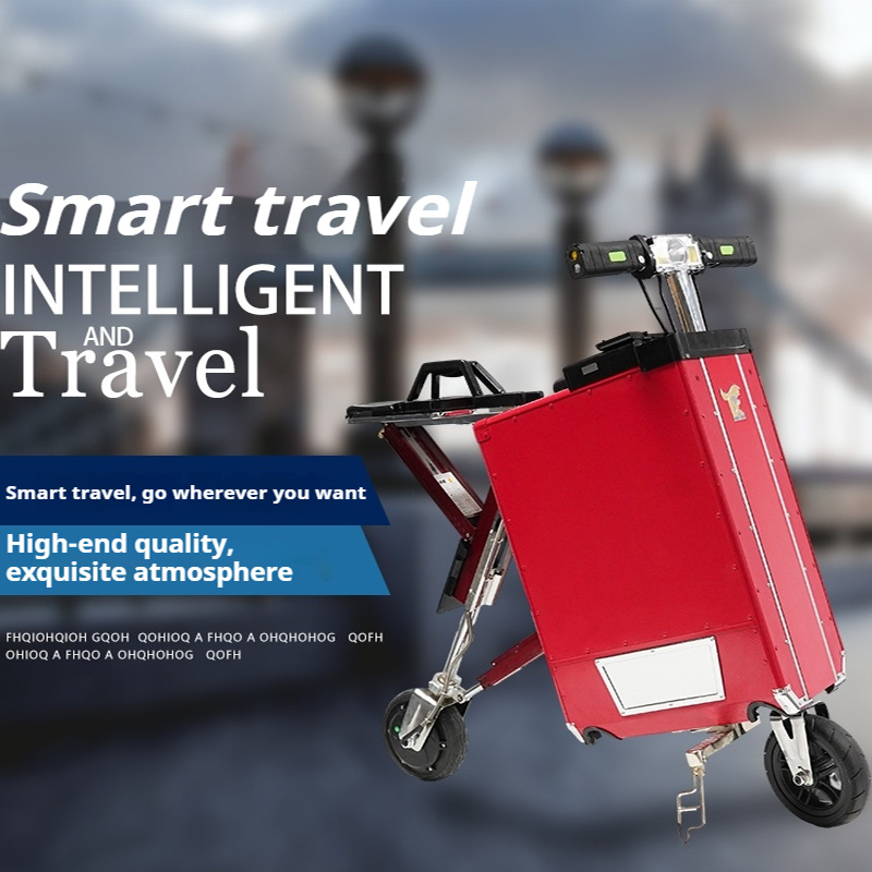 Mala inteligente de armazenamento automático de um botão, alto-falante Bluetooth, carregamento portátil, destacável, posicionamento GPS