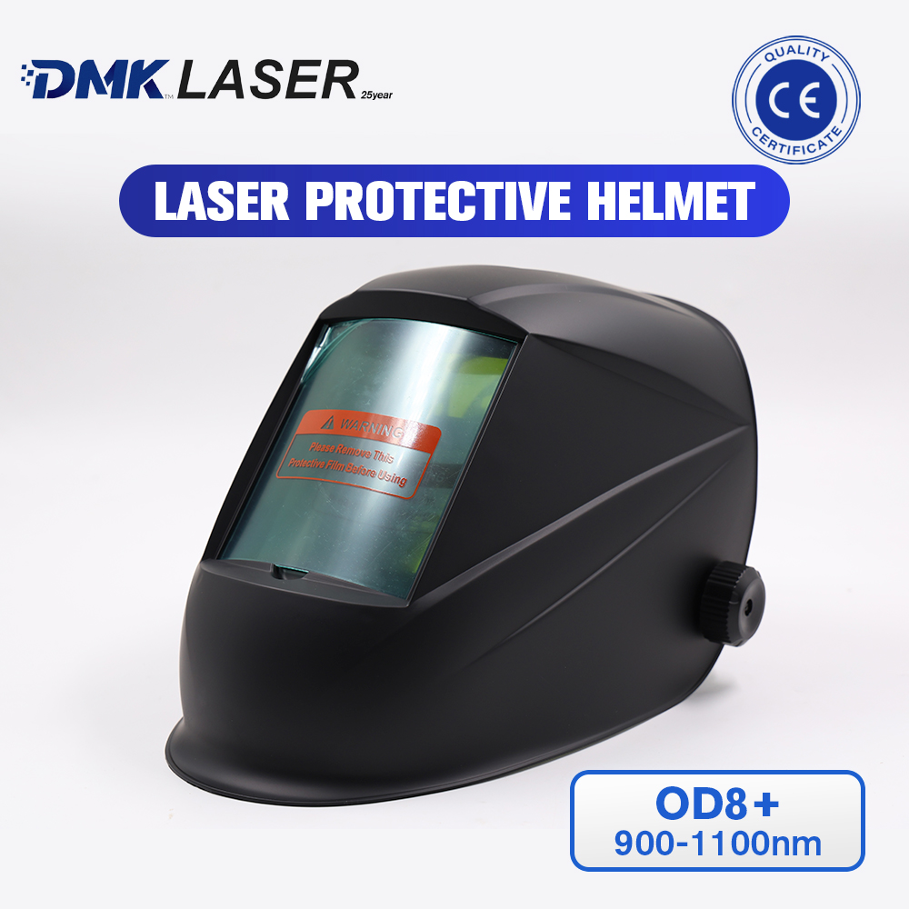 DMK laser welding helmets laser protective mask electronic welder mask CE OD8+ 900-1100nm for operator anti radiation TRQ-WS01