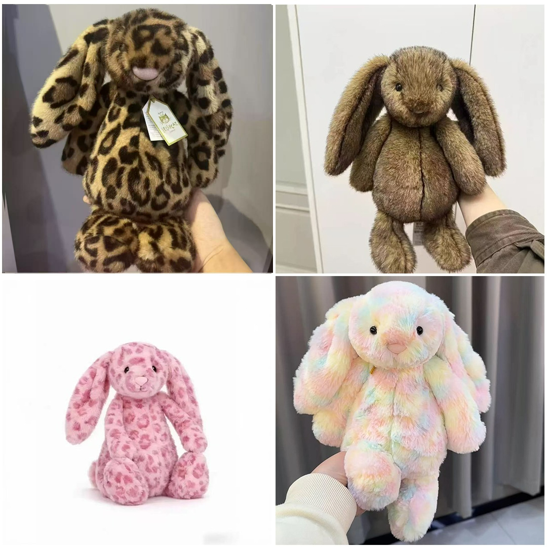 Colección Limitada de Graduación: Muñeco de Peluche Oso de Barcelona con Flor de Narciso, Suave y Aromático, Serie Bonnie Zhizhen, Conejo Bonnie