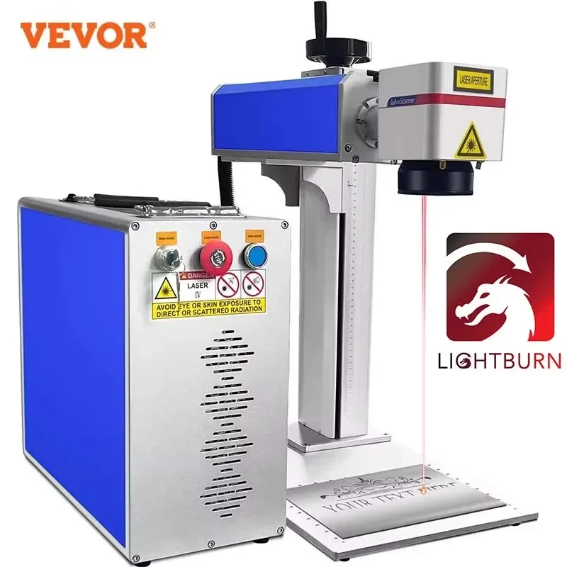 Vevor máquina de marcação a laser 30w 50 gravador a laser metal aço inoxidável corte ouro prata anel jóias máquina gravura