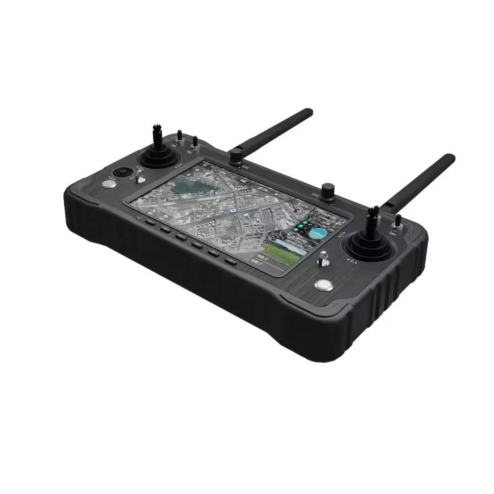 Handheld Ground Station Full HD Image Transmission Remote Control Intelligent Igh-definition Transmission Drone Ground Station