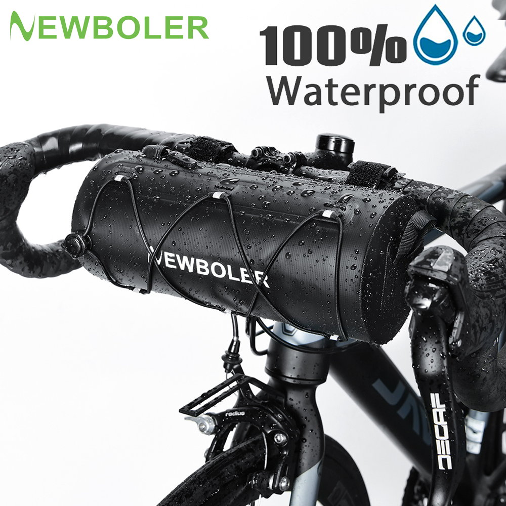 Newboler saco de guiador sacos de bicicleta quadro à prova dwaterproof água pannier saco multifuncional portátil ombro à prova dwaterproof água saco acessórios da bicicleta