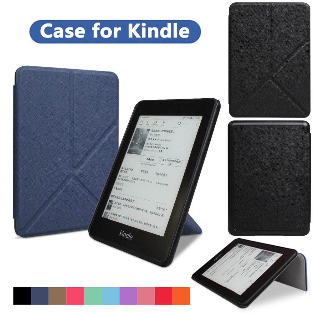 Funda plegable con soporte para Kindle Paperwhite Oasis 2022 2019 2018 2 3 4 5 7 8 9 10th 11th Generación 6 6,8 pulgadas Funda