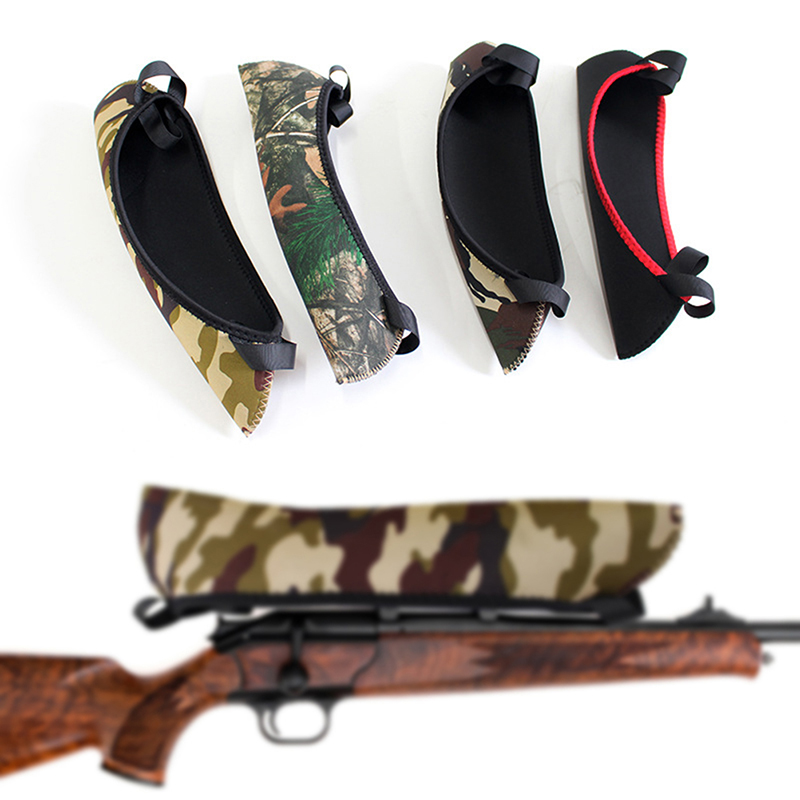 1 buah Riflescope penutup bungkus teropong Pro kamuflase Neoprene casing pelindung pandangan luar ruangan Aksesori berburu