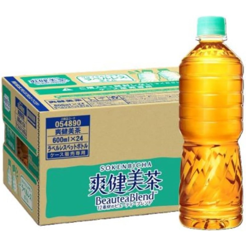 コカ・コーラ リフレッシュティー ノーラベル 600ml×24本 国内発送 送料無料
