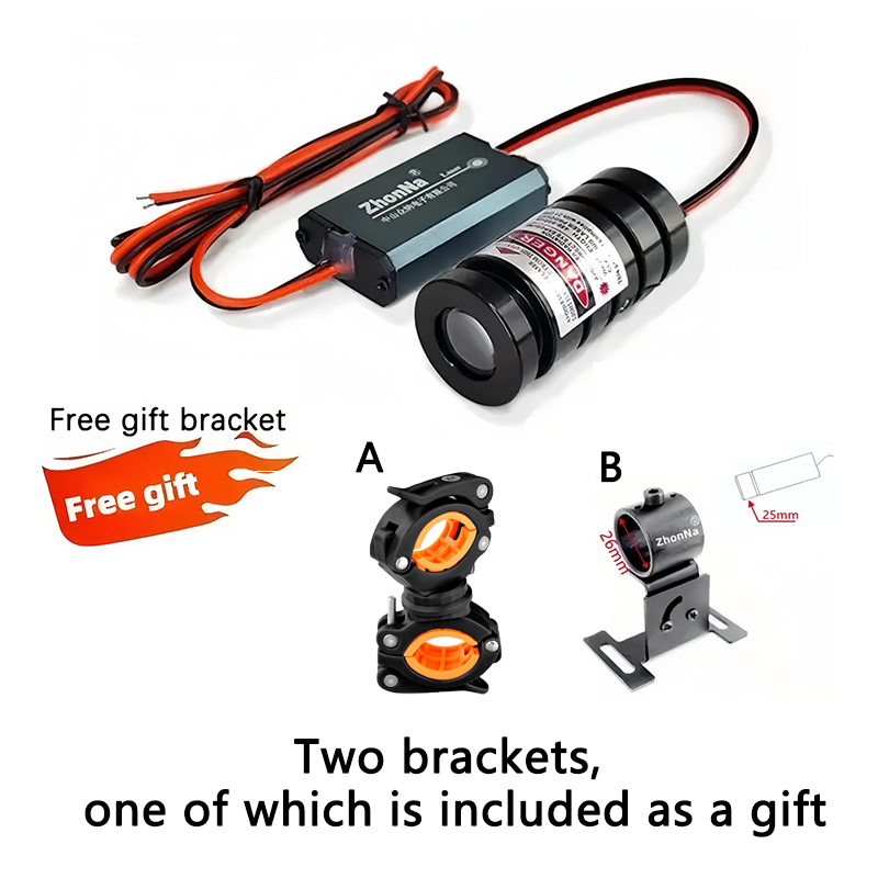 Novo 1 pçs carro anti-fadiga aviso luz piloto anti-traseiro lâmpada de colisão de alta velocidade ajuda luzes laser 12v a 24v universal
